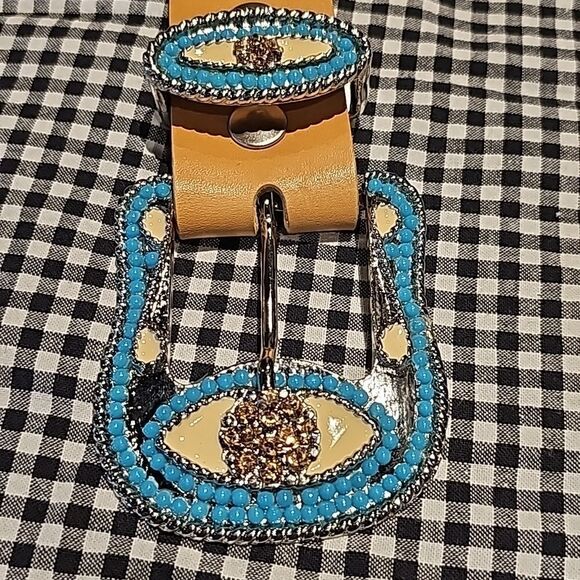 Leatherrock ladies western belt size 32 - Picture 4 of 8